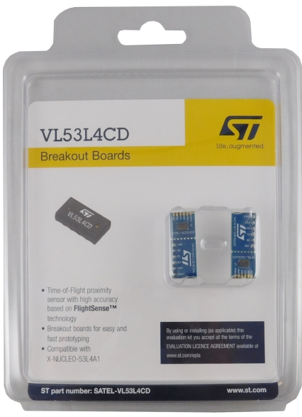 SATEL-VL53L4CD, STMicroelectronics