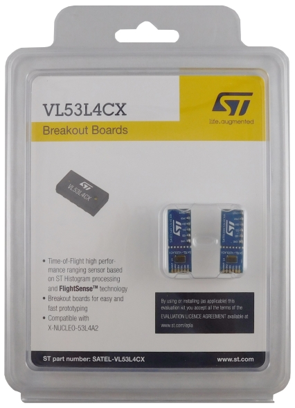 SATEL-VL53L4CX, STMicroelectronics