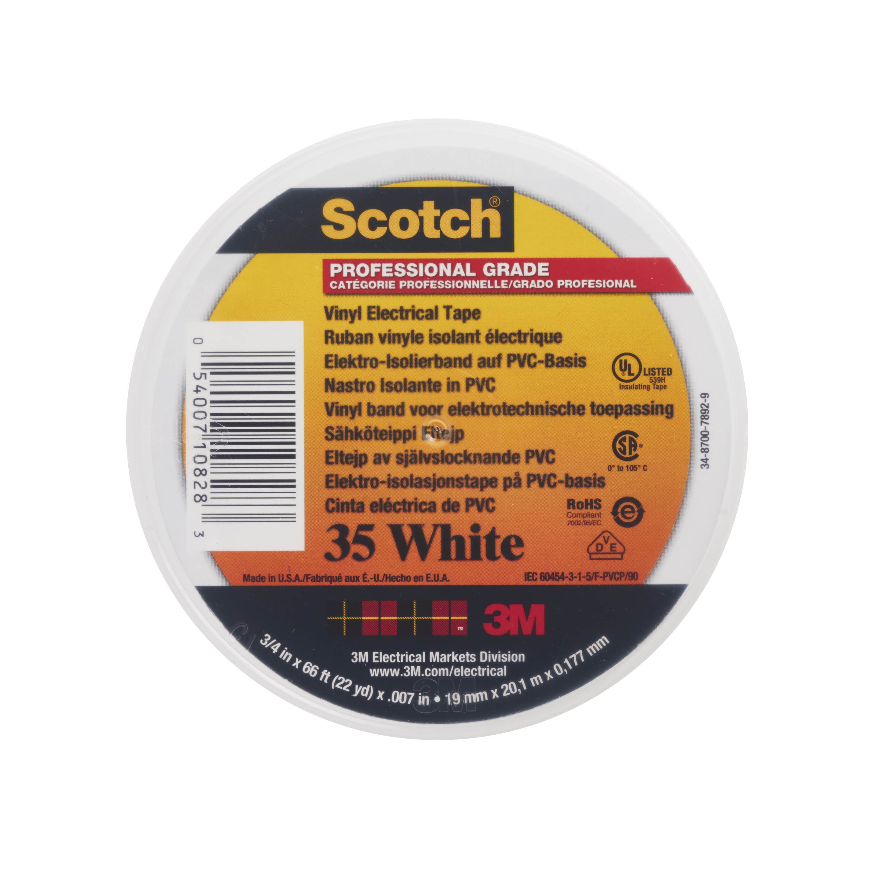 SCOTCH 35 BLANC 20 X 19, 3M