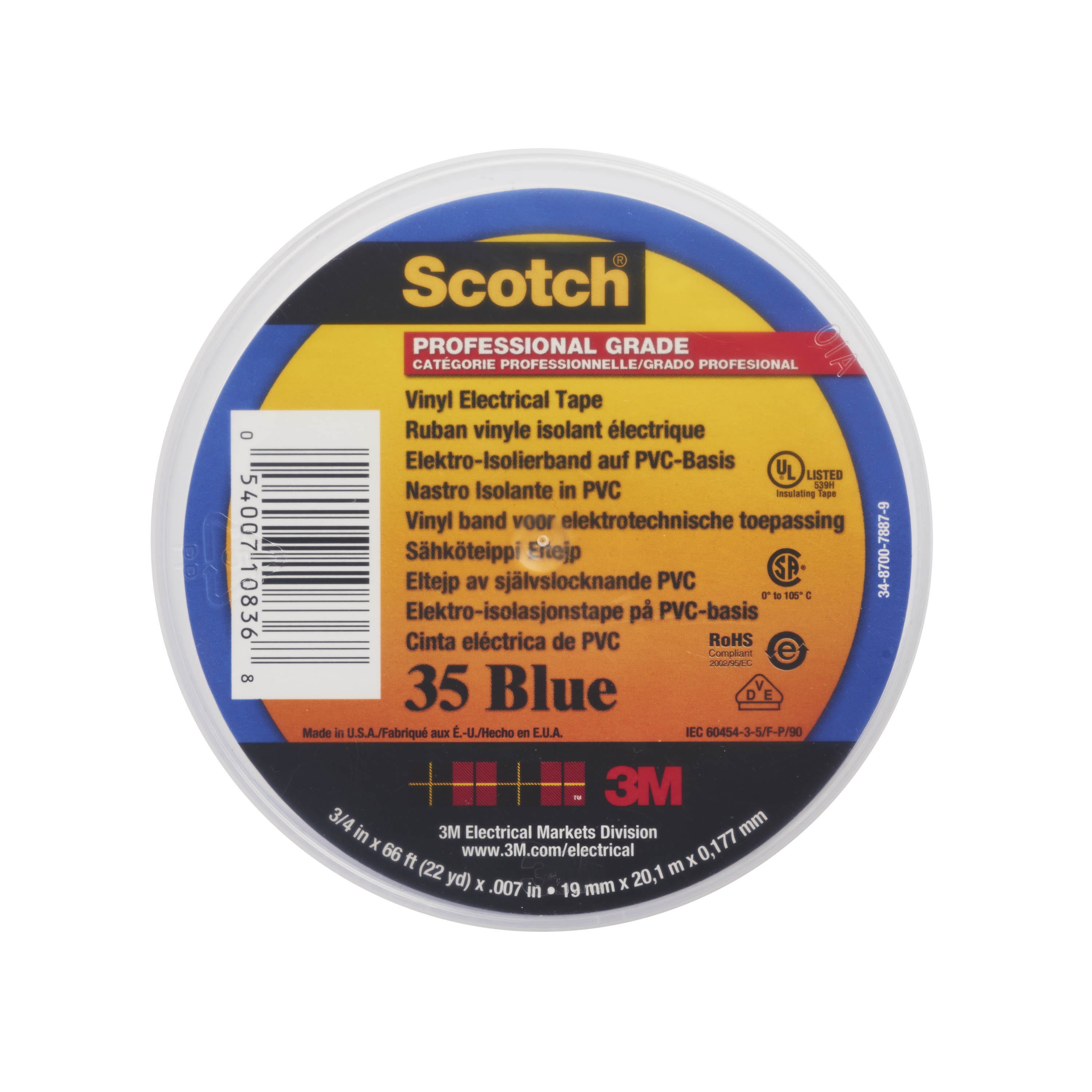 SCOTCH 35 BLEU 20 X 19, 3M