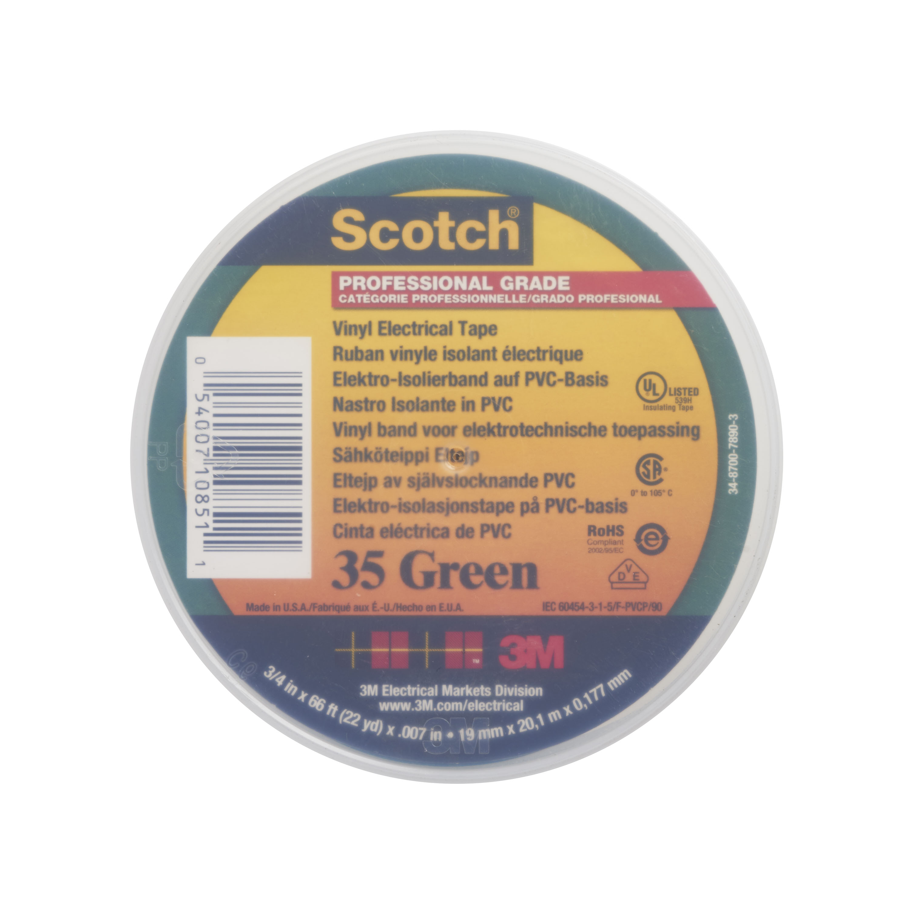 SCOTCH 35 VERT 20 X 19, 3M