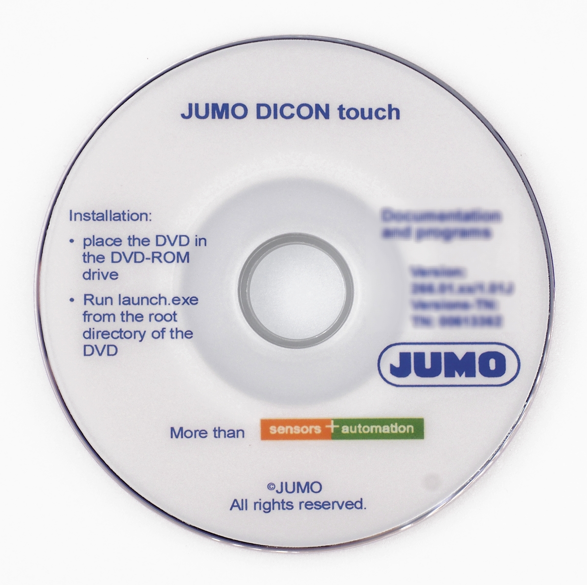 Setup/ProgEdit/Startup-Programm DICON touch, Jumo