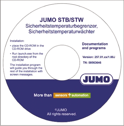 Setup-Programm 701150, Jumo