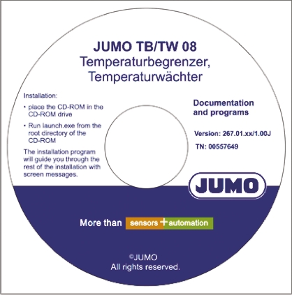 Setup-Programm TW/TB 08, Jumo