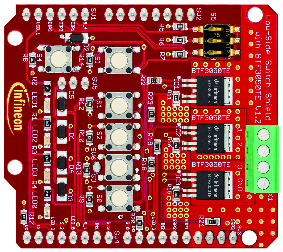 SHIELDBTF3050TETOBO1, Infineon