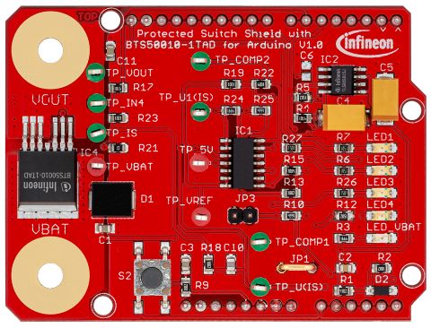 SHIELDBTS500101TADTOBO1, Infineon
