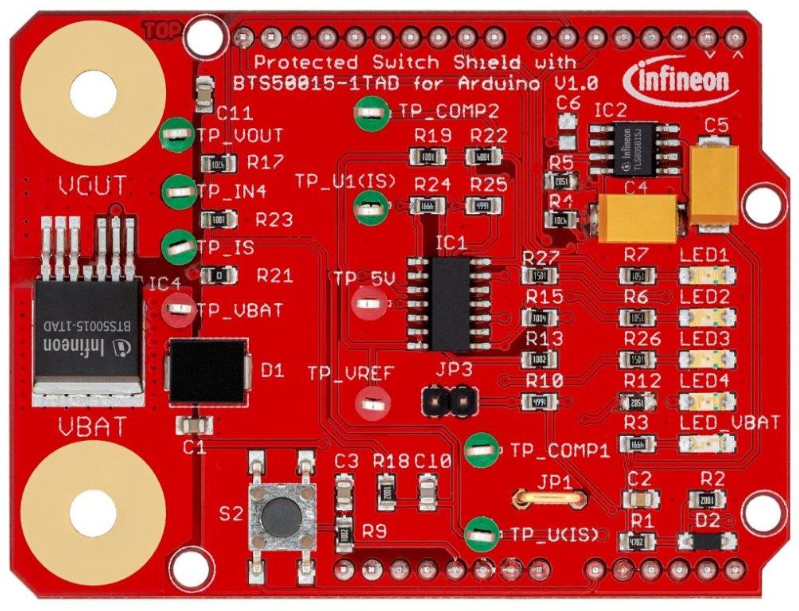 SHIELDBTS500151TADTOBO1, Infineon