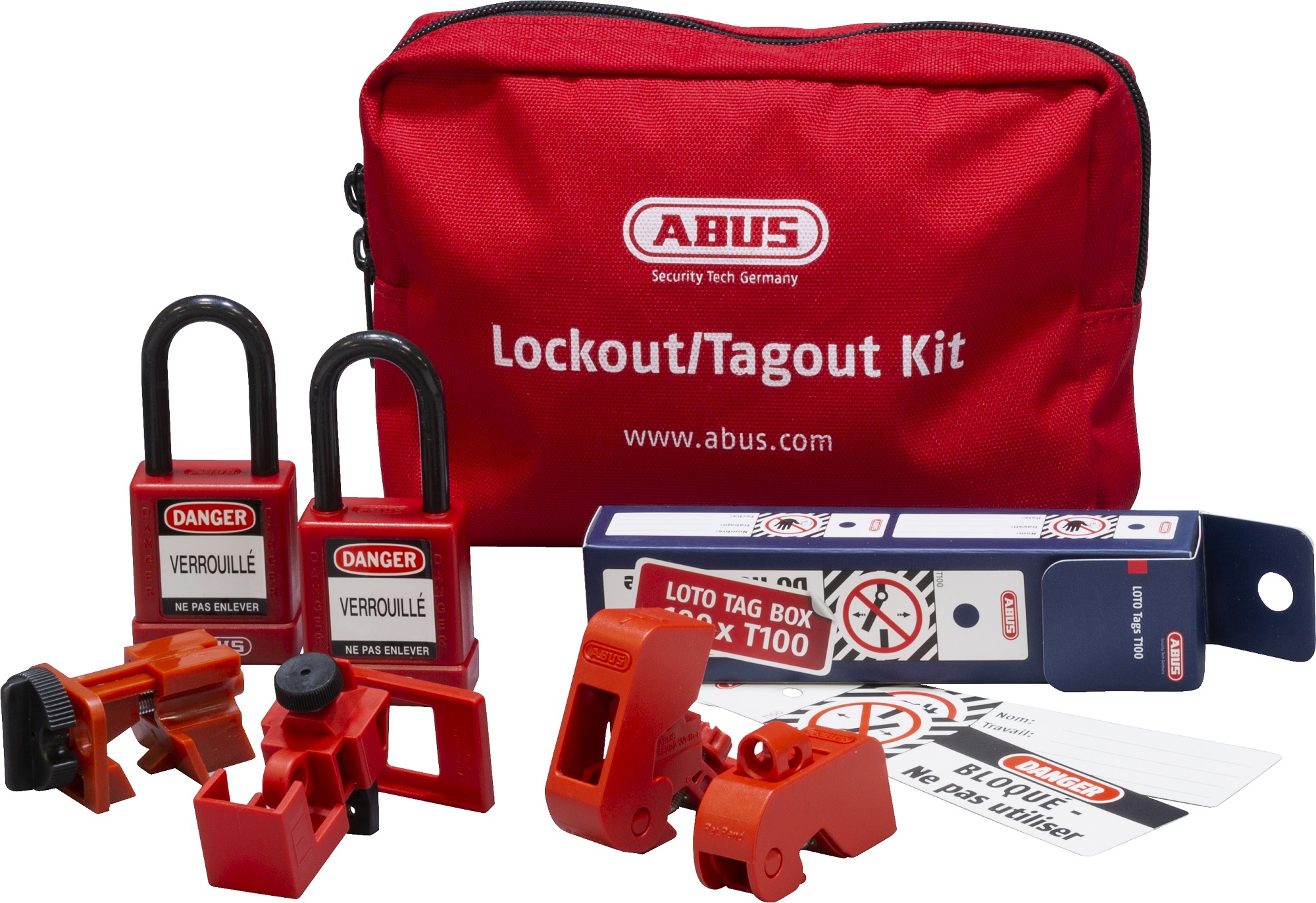 SL8ELEC LOTO Set, ABUS
