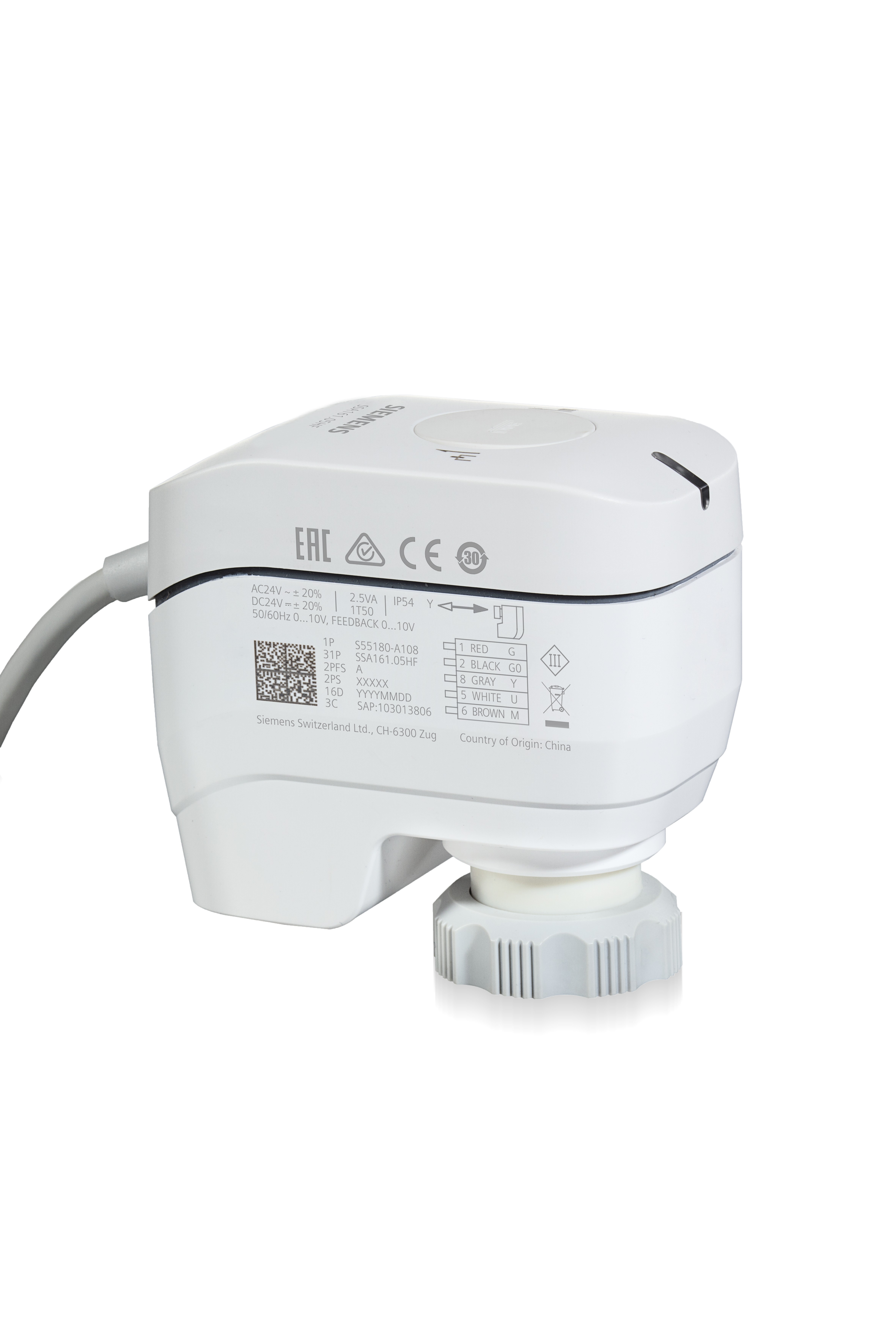SSA151.05HF / S55180-A110, Siemens