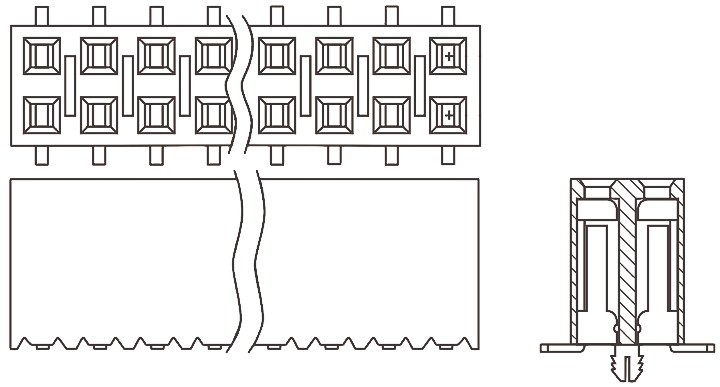 SSM-104-L-DV, Samtec