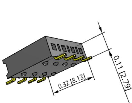 SSM-104-L-SH-TR, Samtec