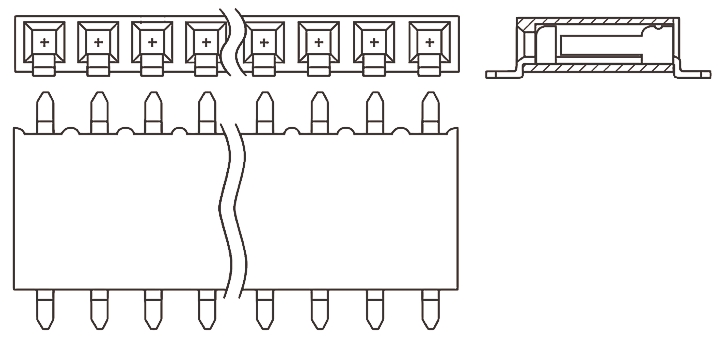 SSM-106-L-SH, Samtec
