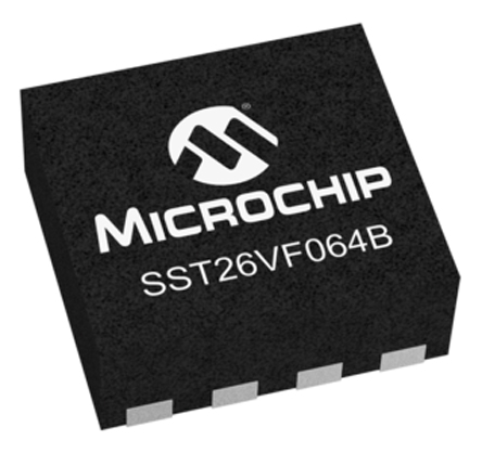 SST26VF064B-104I/MN, Microchip