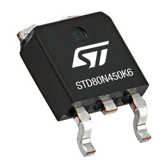 STD80N450K6, STMicroelectronics