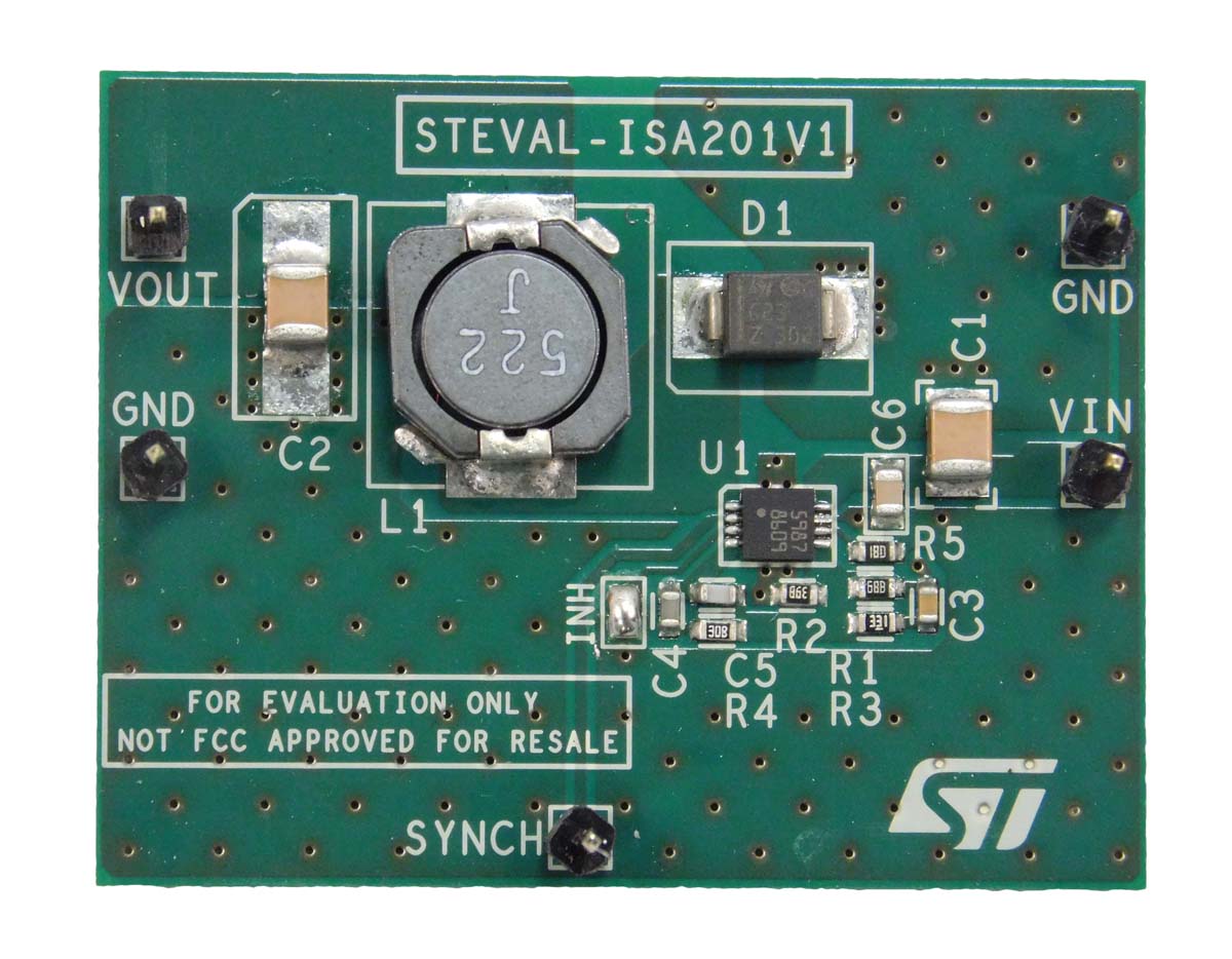 STEVAL-ISA201V1, STMicroelectronics