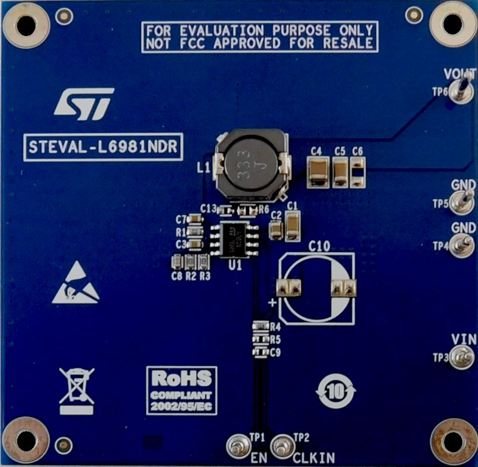 STEVAL-L6981NDR, STMicroelectronics
