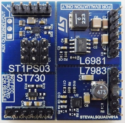 STEVAL-QUADV01, STMicroelectronics