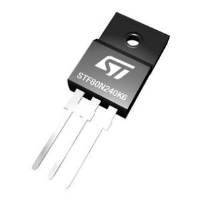 STF80N240K6, STMicroelectronics
