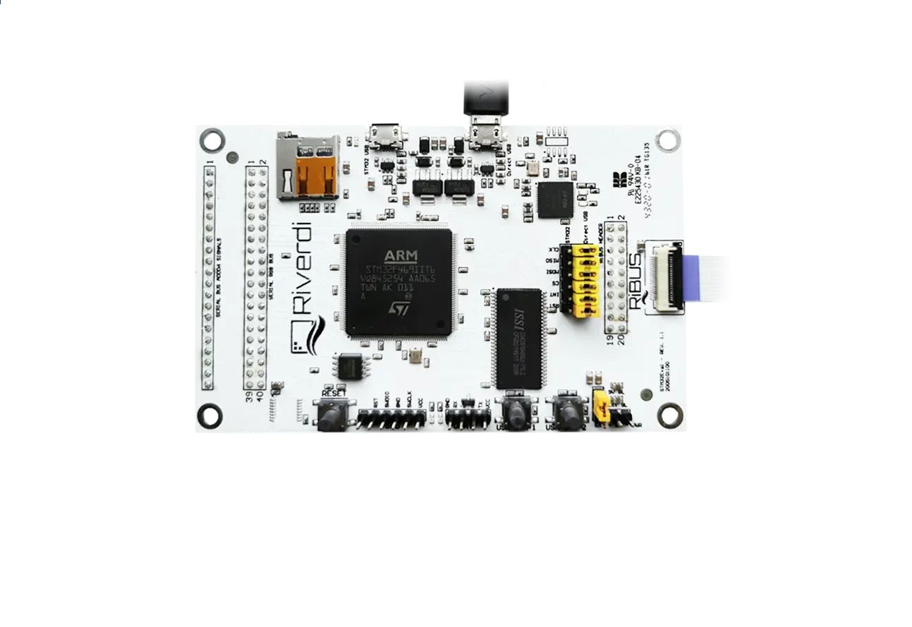 STM32 EVALUATION BOARD, Riverdi