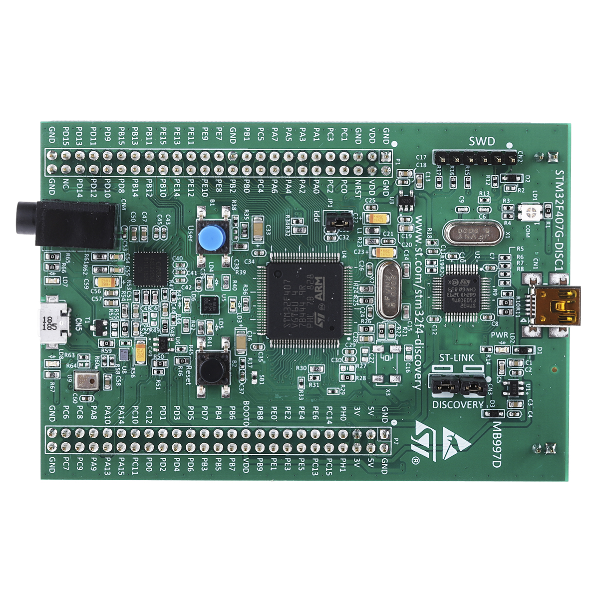 STM32F407G-DISC1, STMicroelectronics
