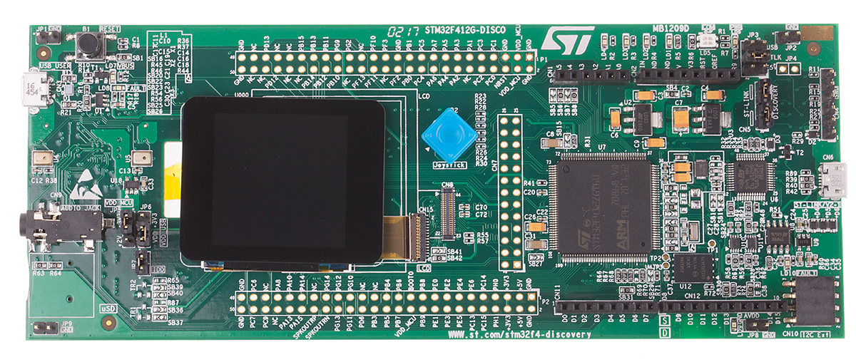 STM32F412G-DISCO, STMicroelectronics