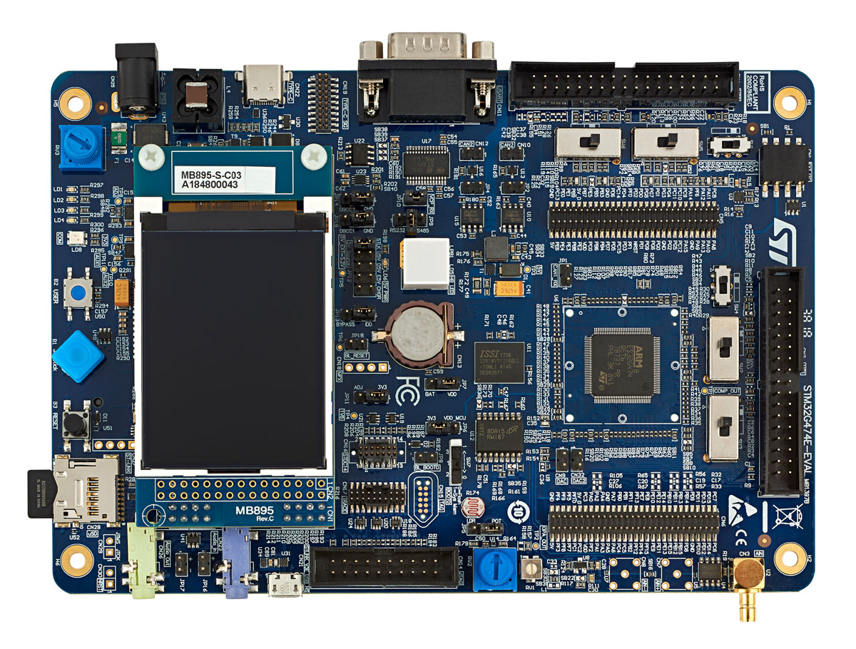 STM32G484E-EVAL, STMicroelectronics