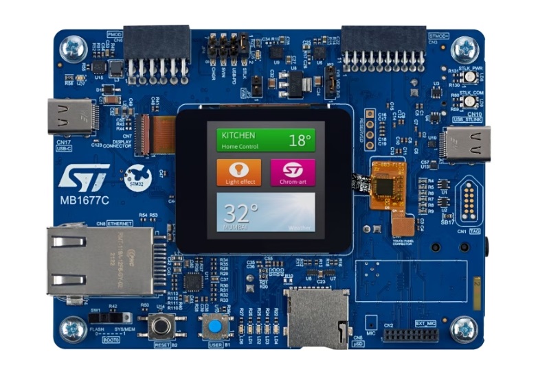 STM32H573I-DK, STMicroelectronics
