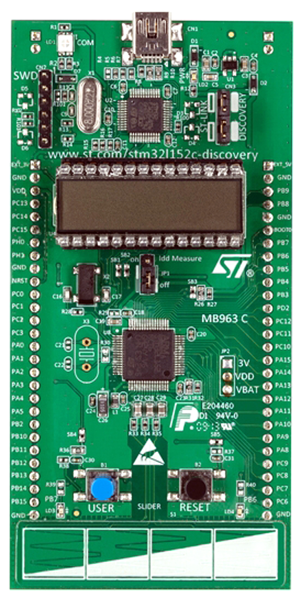 STM32L152C-DISCO, STMicroelectronics