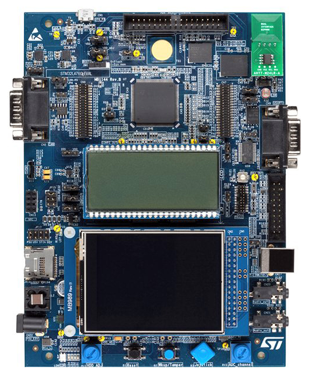 STM32L476G-EVAL, STMicroelectronics
