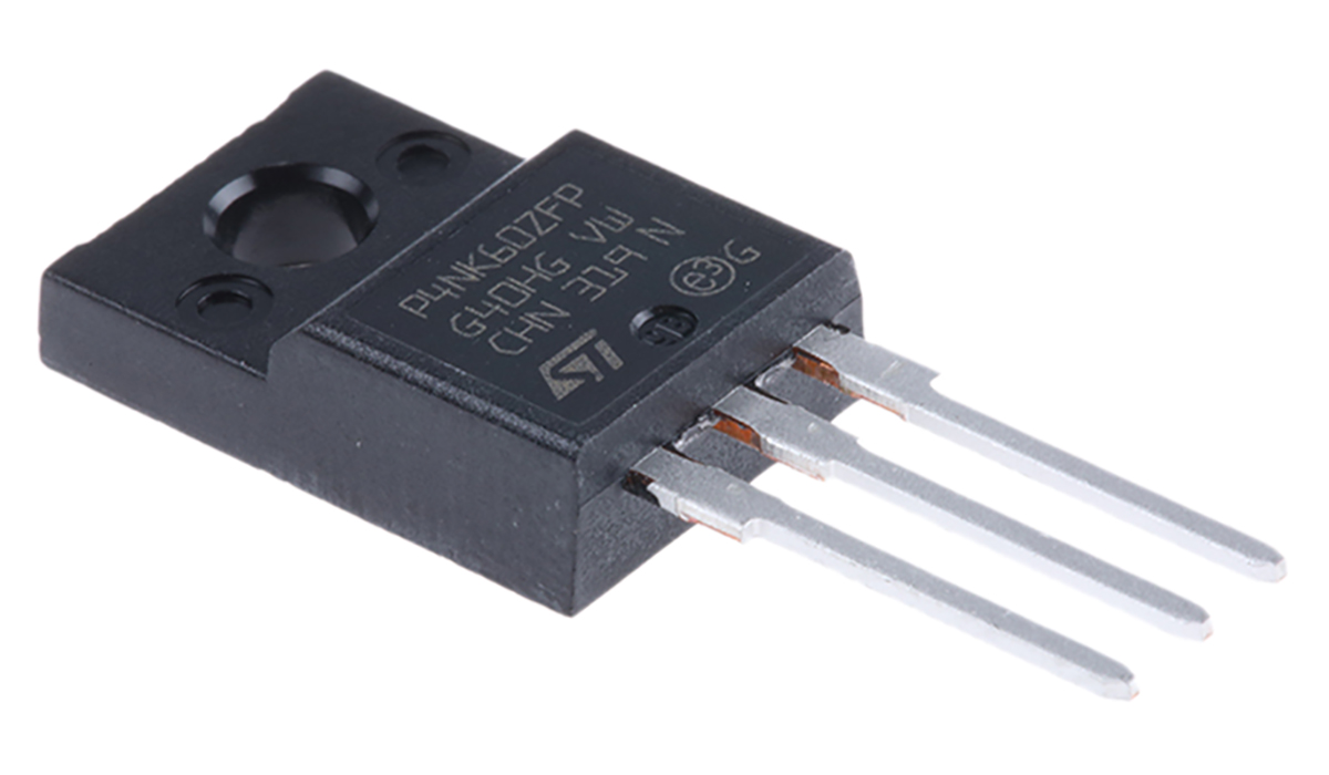 STP4NK60ZFP, STMicroelectronics