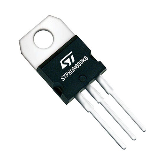 STP80N600K6, STMicroelectronics