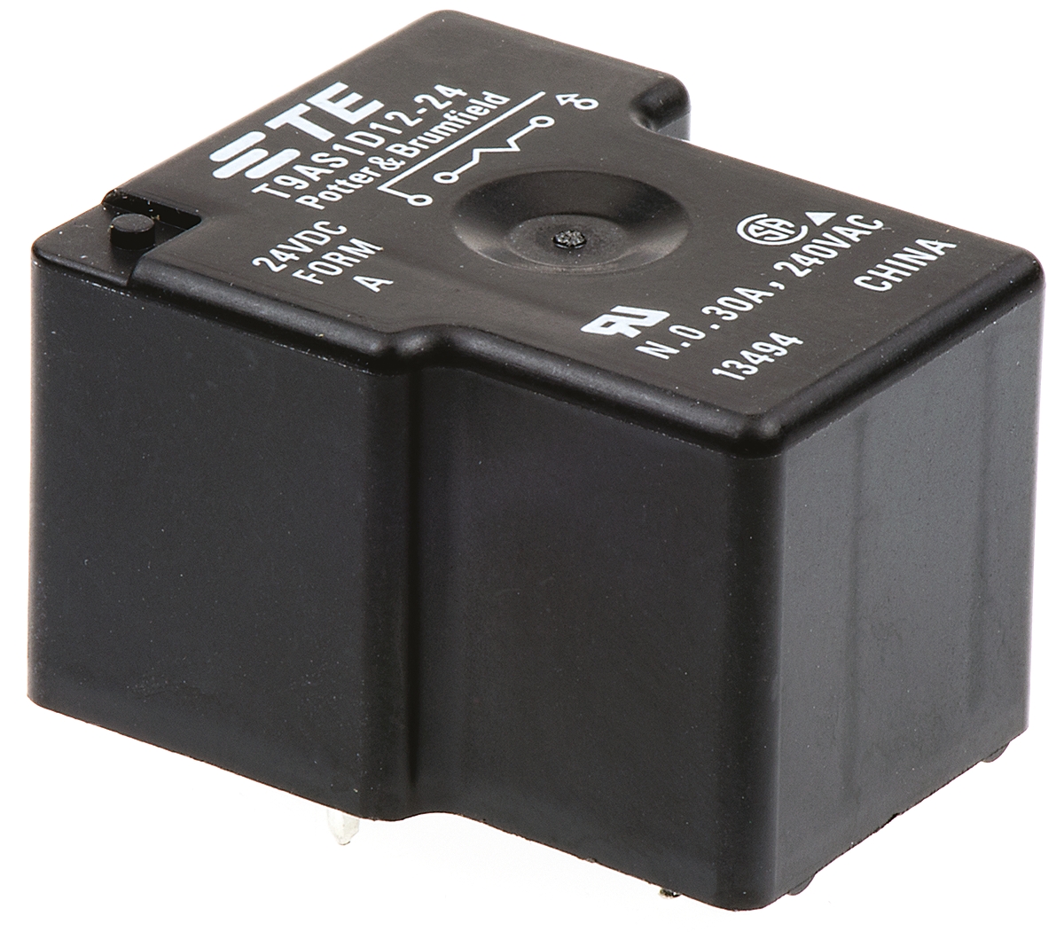 T9AS1D12-24 1-1393210-8, TE Connectivity
