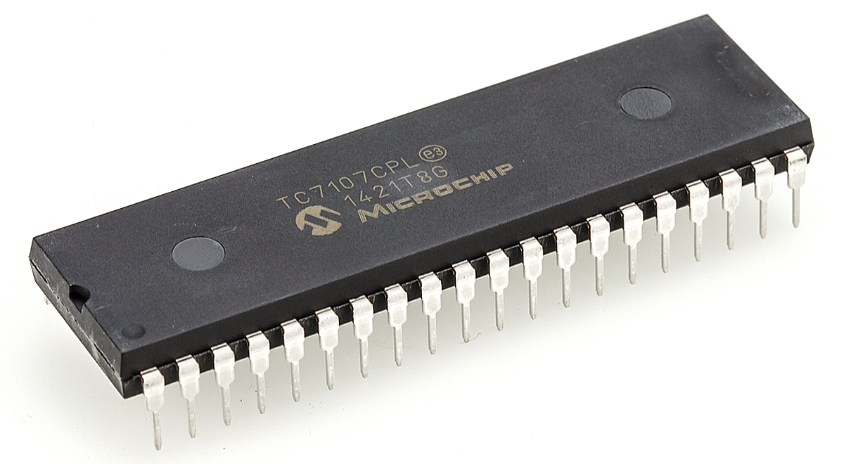 TC7107CPL, Microchip
