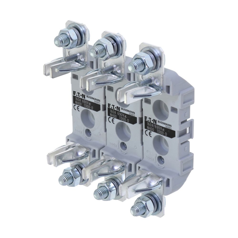 TD00-D 690V 160A 3 POLE BASE NH00, Eaton