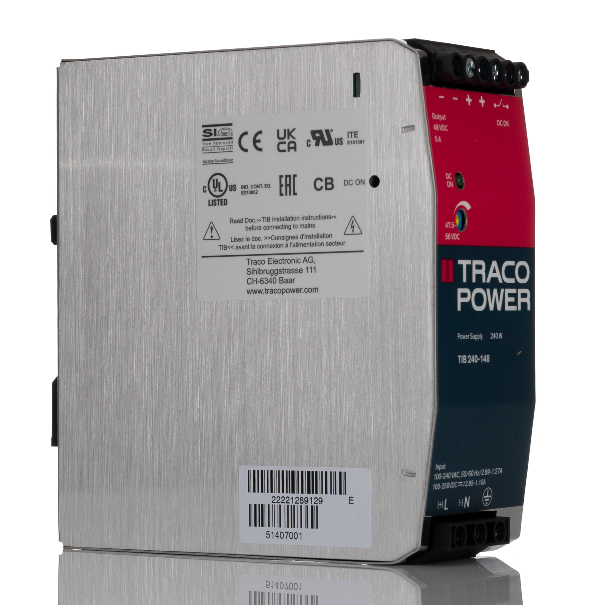 TIB 240-148, TRACOPOWER