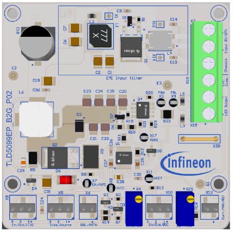 TLD5099EPB2GEVALKITTOBO1, Infineon
