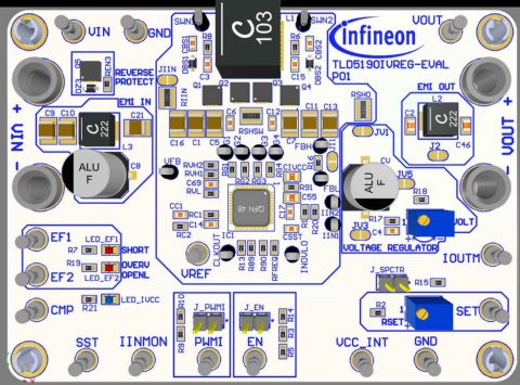 TLD5190IVREGEVALTOBO1, Infineon