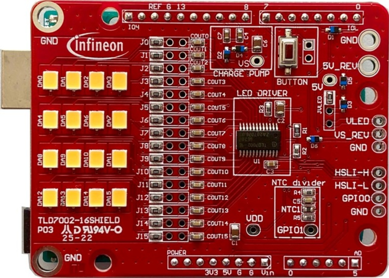 TLD700216SHIELDTOBO1, Infineon