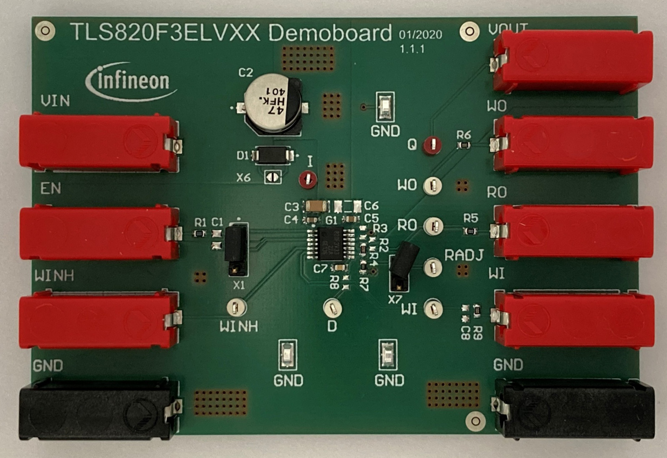 TLS820F3ELV50BOARDTOBO1, Infineon
