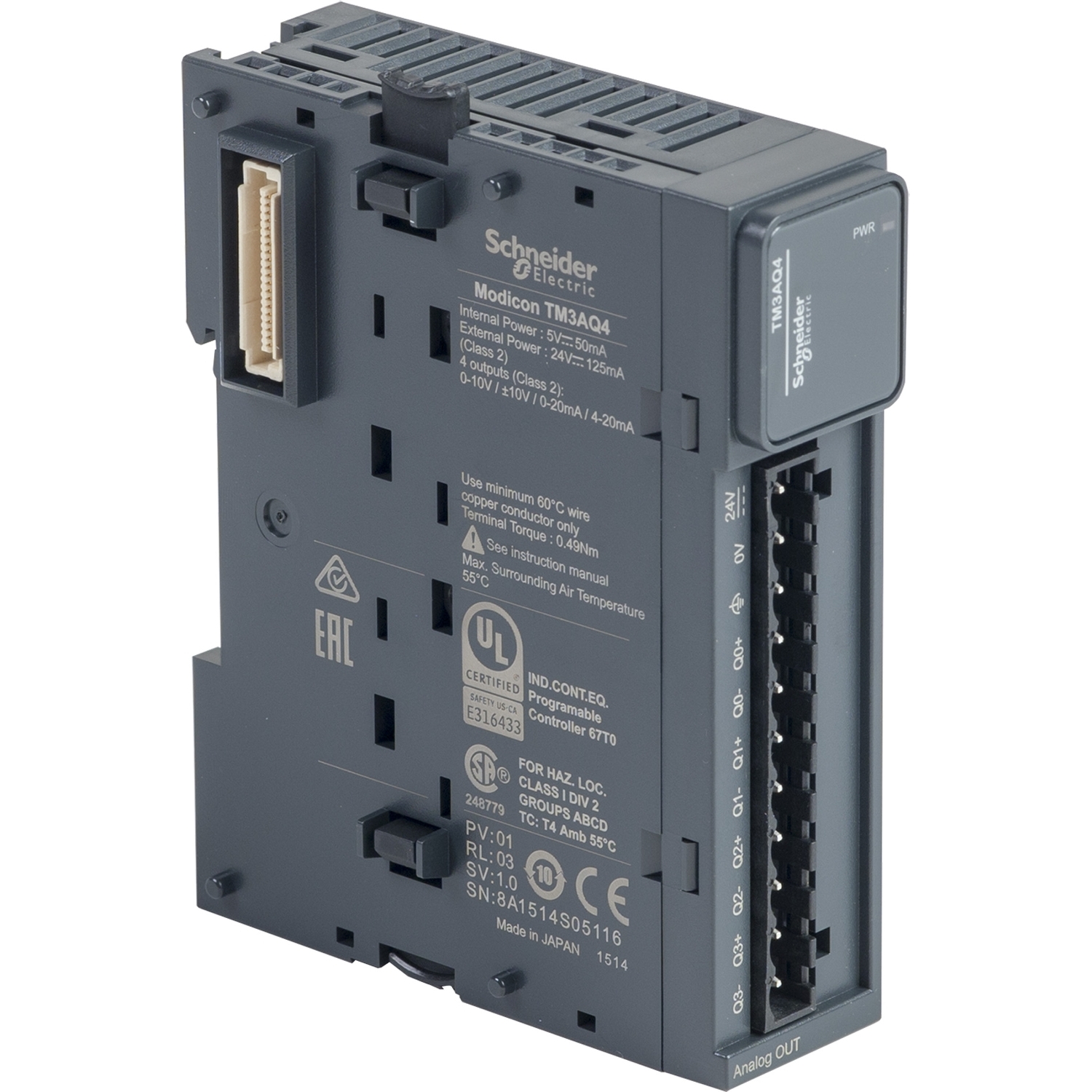 TM3AQ4, Schneider Electric