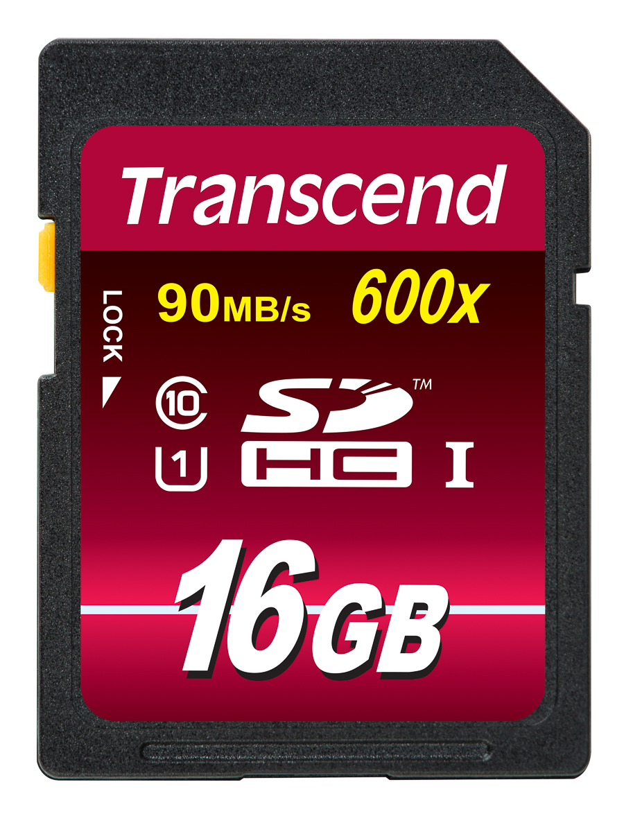 TS16GSDHC10U1, Transcend