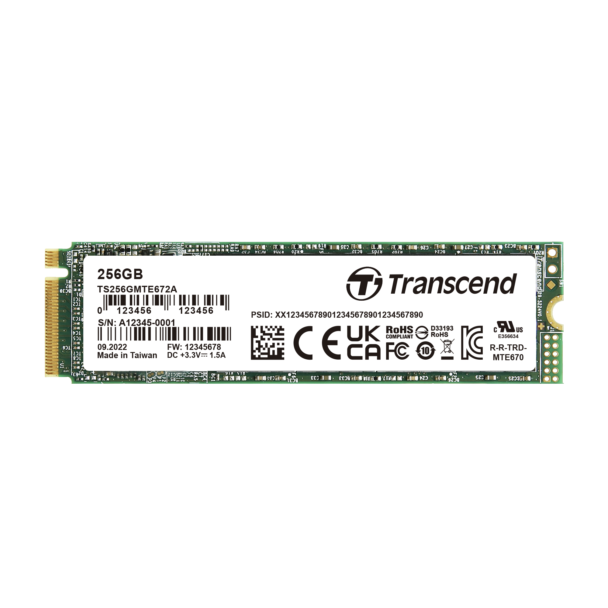 TS256GMTE672A, Transcend