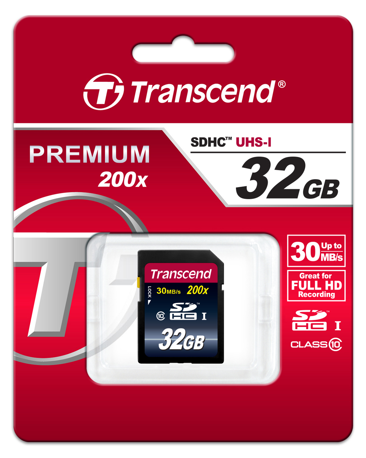 TS32GSDHC10, Transcend