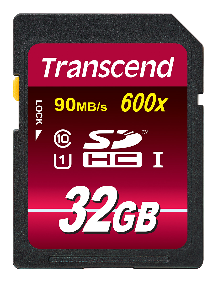 TS32GSDHC10U1, Transcend