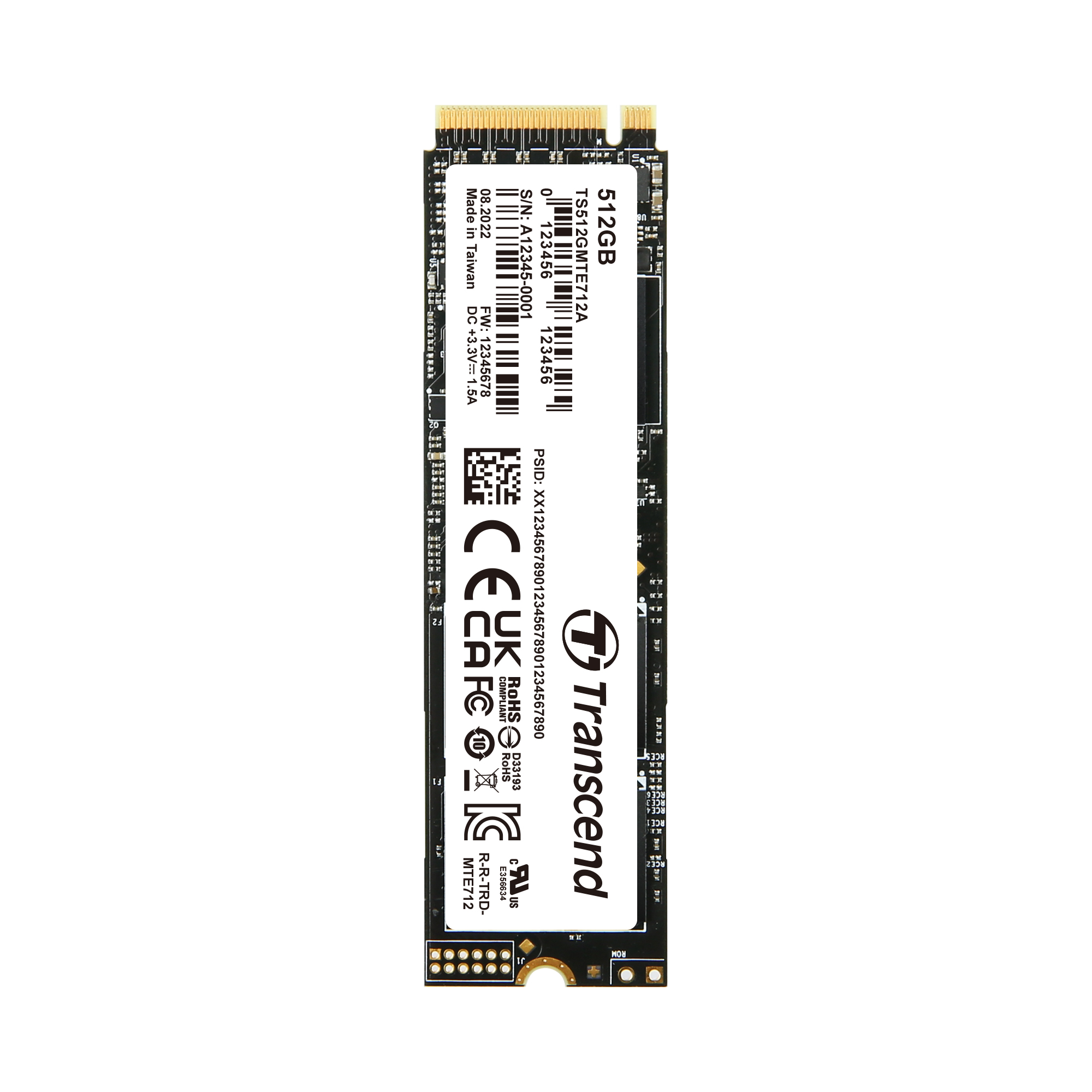 TS512GMTE712A, Transcend