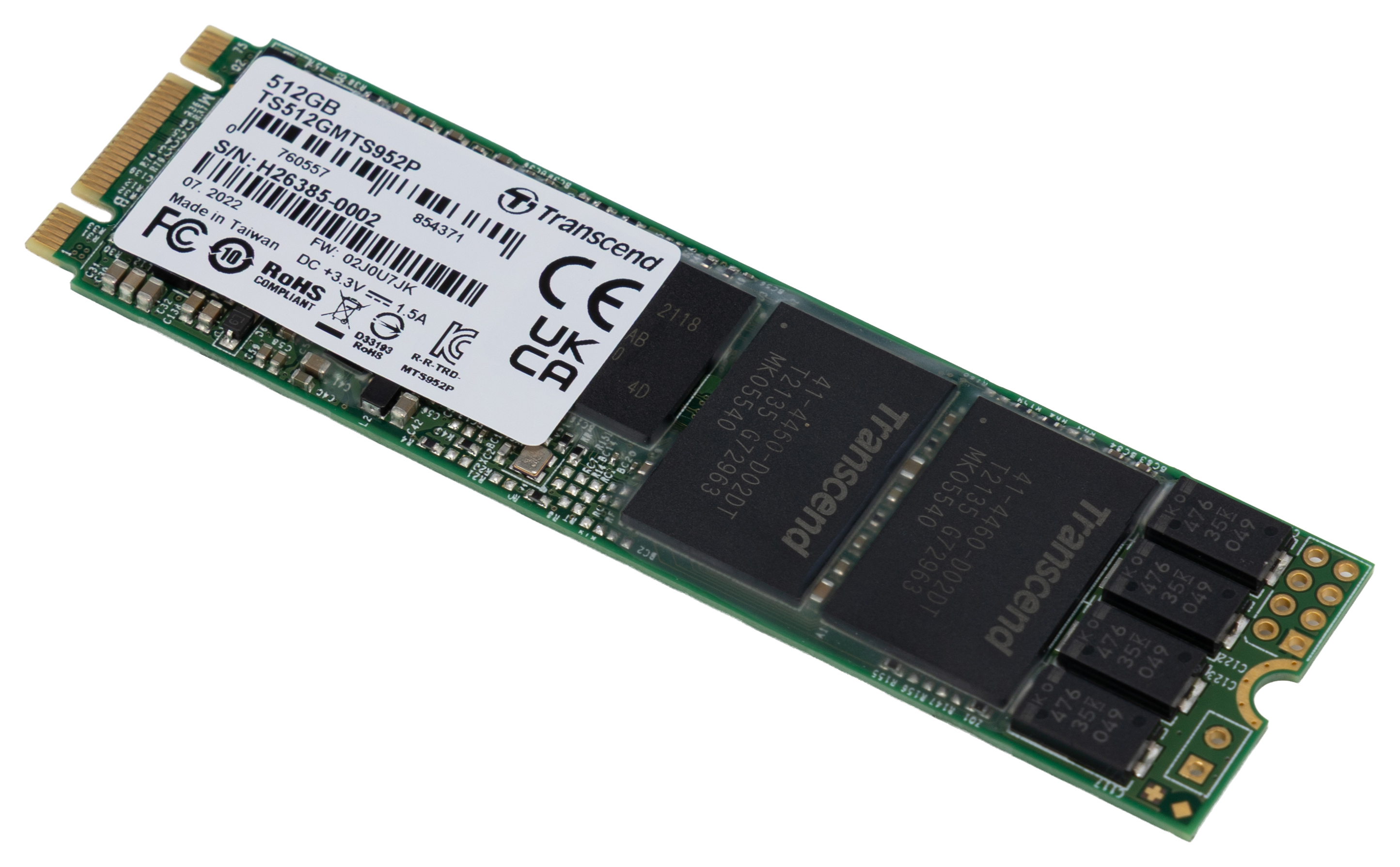 TS512GMTS952P, Transcend