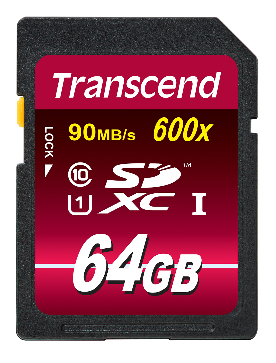 TS64GSDXC10U1, Transcend