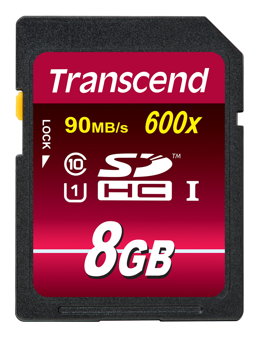 TS8GSDHC10U1, Transcend