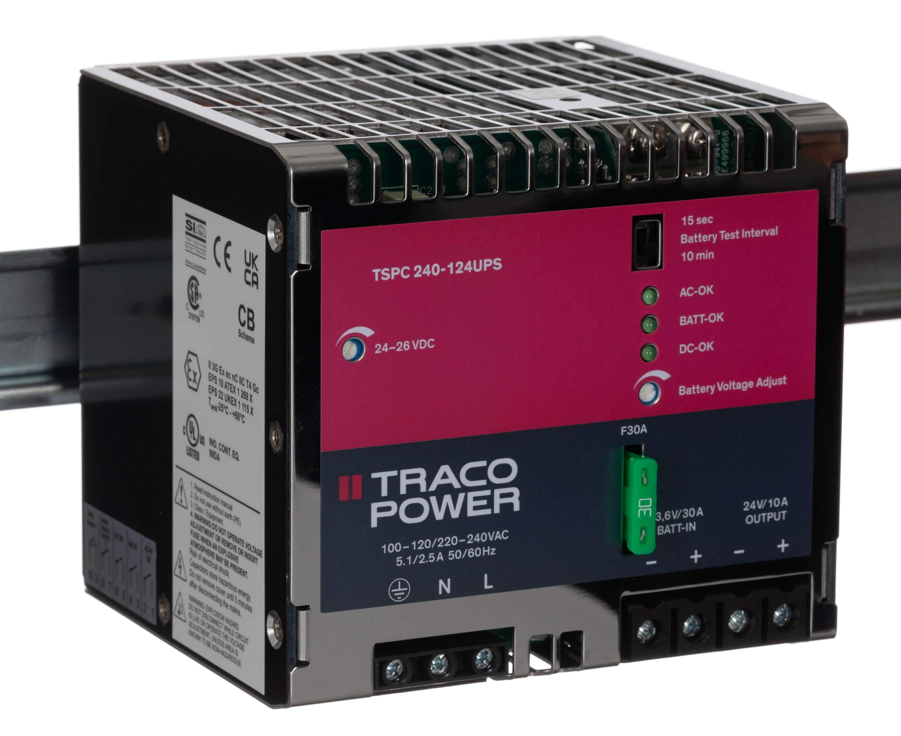 TSPC 240-124UPS, TRACOPOWER