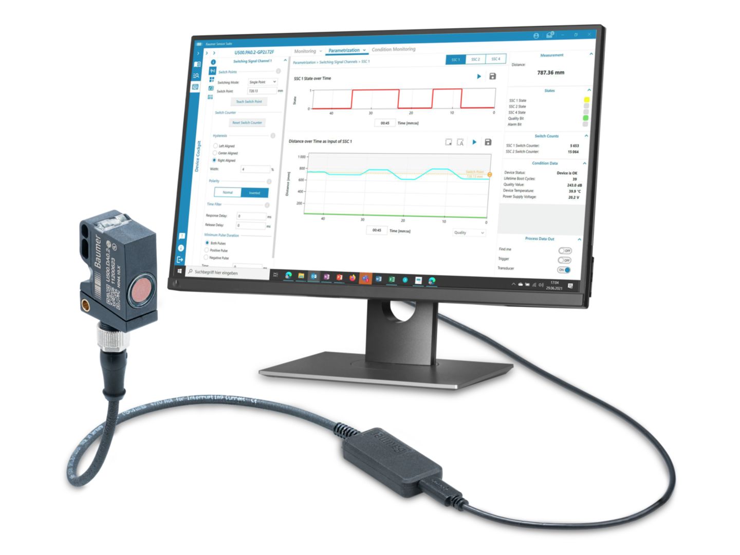 USB-C IO-Link Master, Baumer